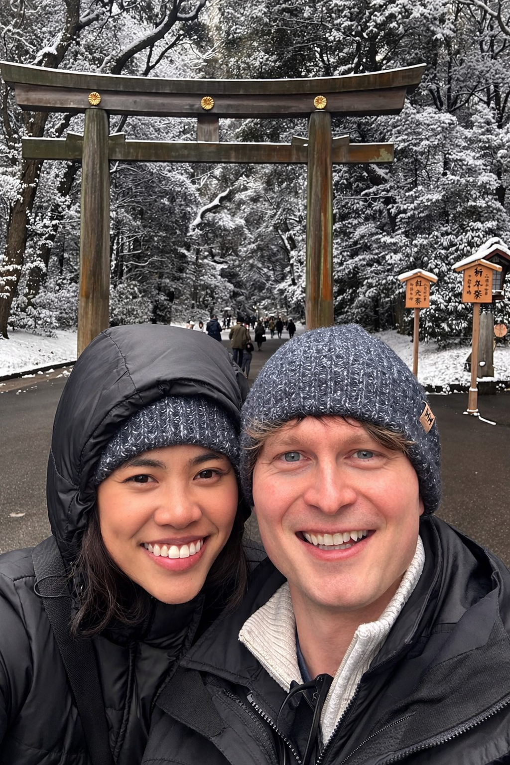 Elliott Baker & his Wife Amy